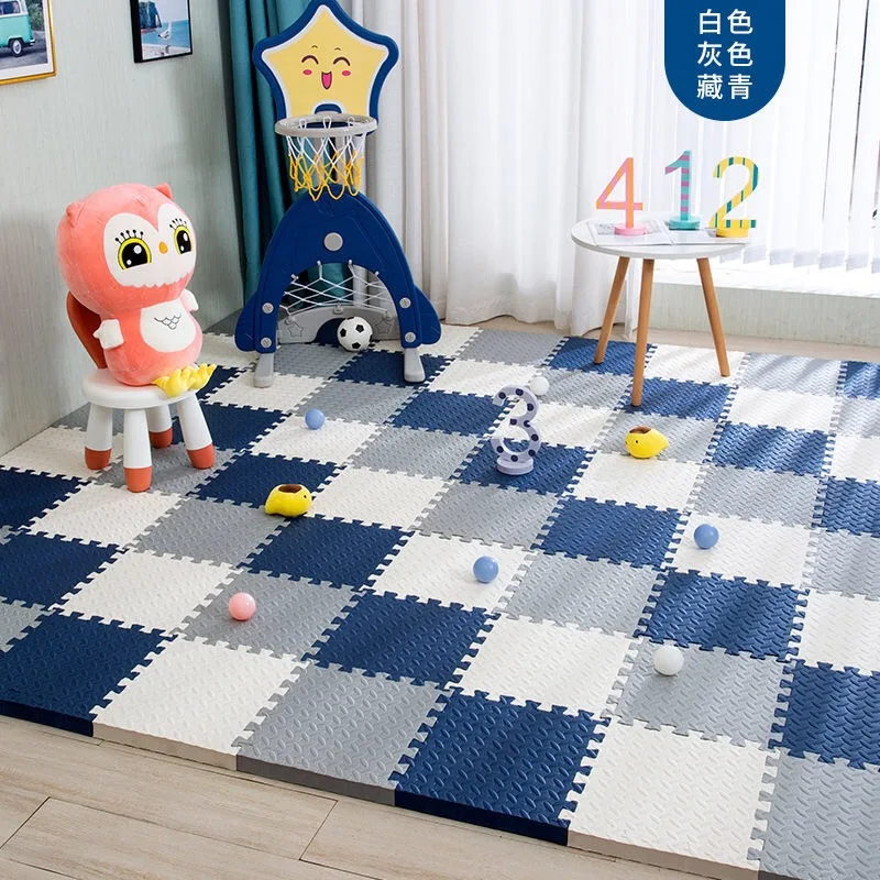 Kids Education Rug - 12 adet Köpük Bebek oyun matı