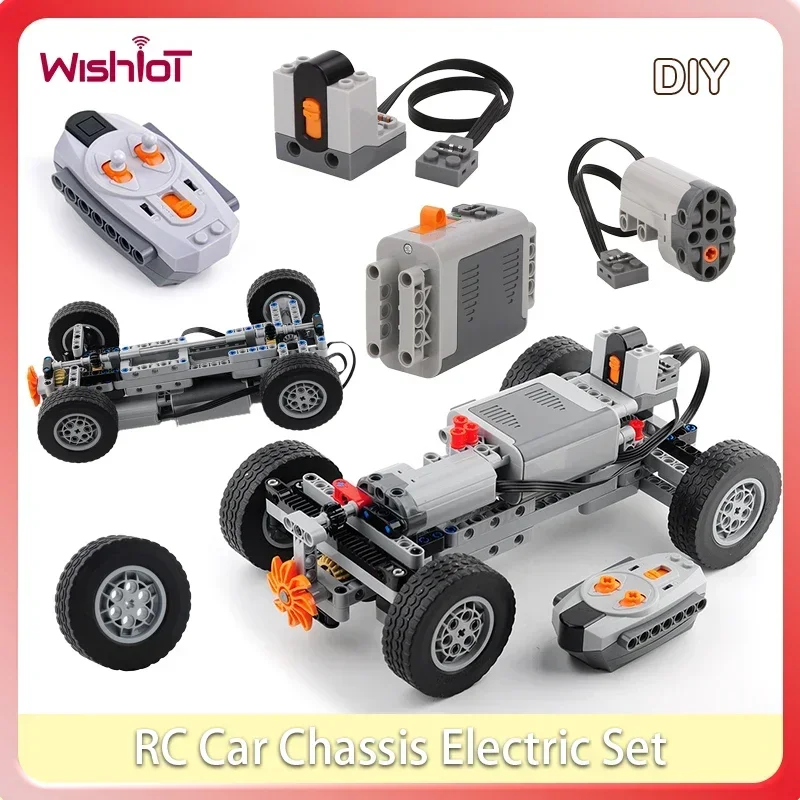 Lego Set Technic - 4WD RC Araba Şasi Elektrikli Set