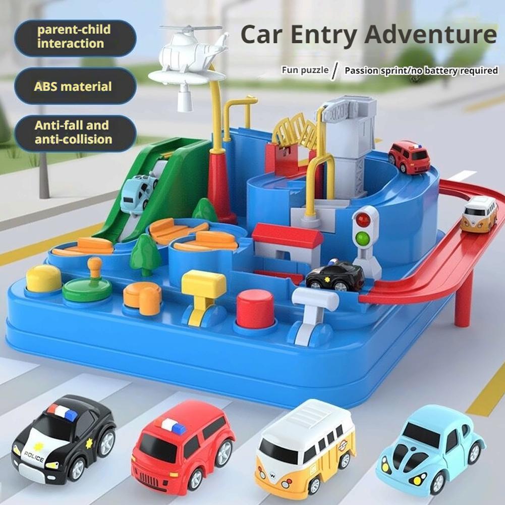 Kids Educational Game - Yarış Demiryolu Arabası Model Tren Raylı