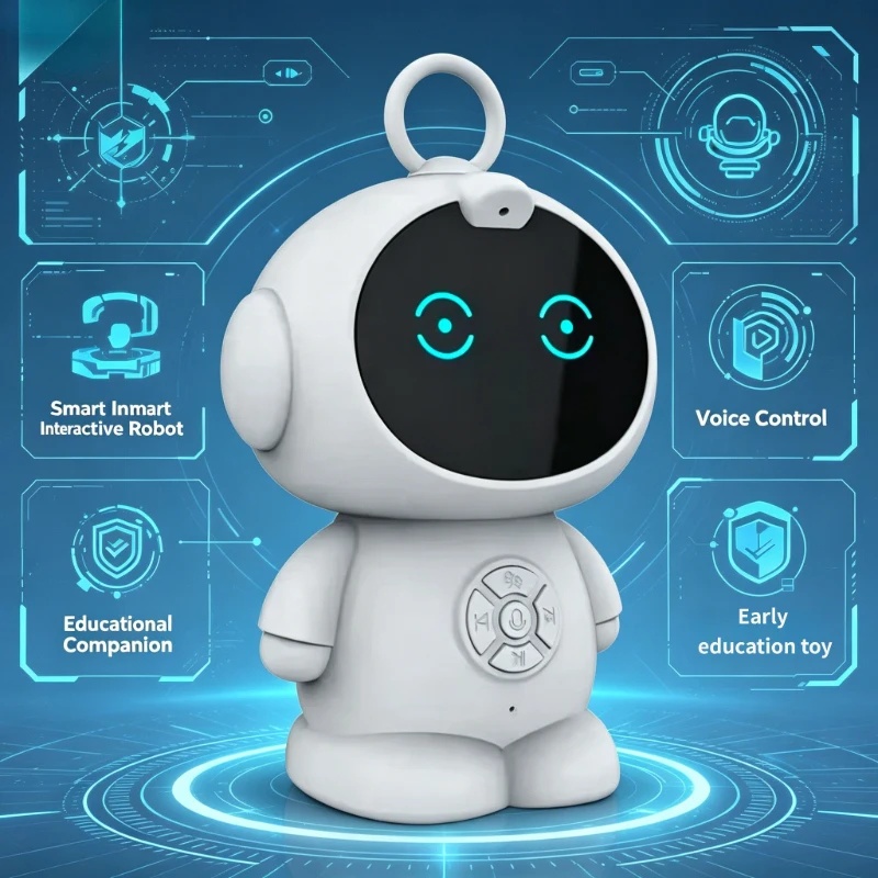 Kids Educational Game - Akıllı Yapay Zeka Robot WiFi Erken
