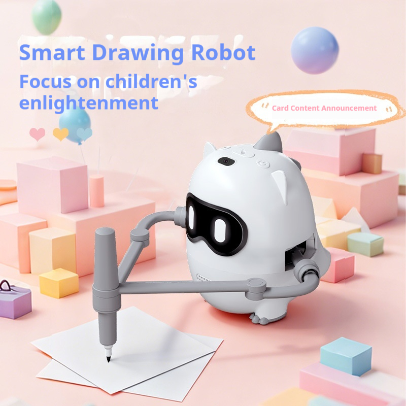 Online Educational Games For Kids - Genel Akıllı Dinozor Çizim Robotu Akıllı