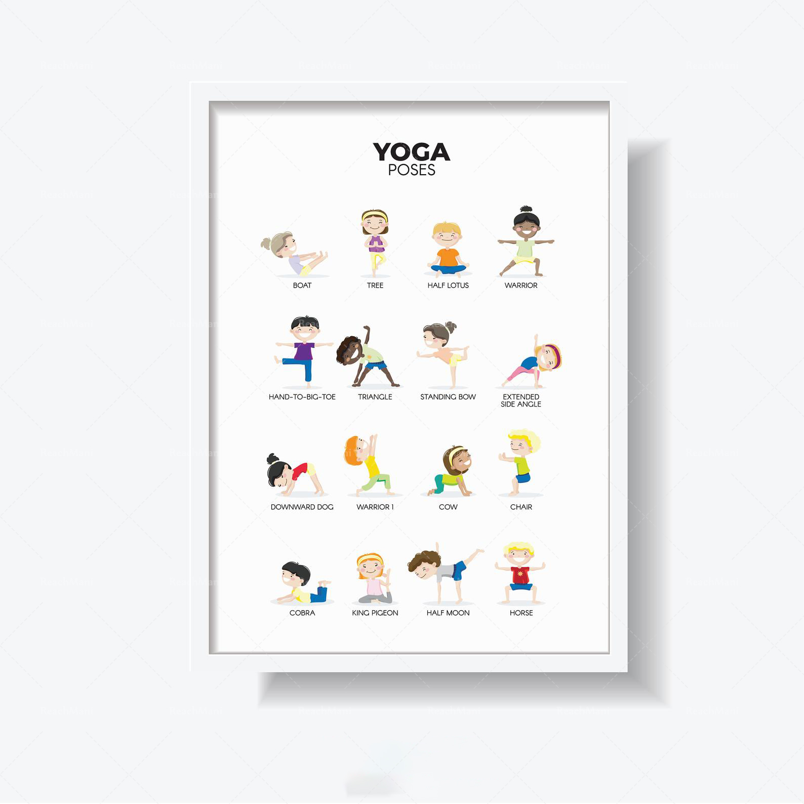 YOGA pozlar pratik yaşam çocuk - Kids Yoga Education incelemesi ve fiyatı