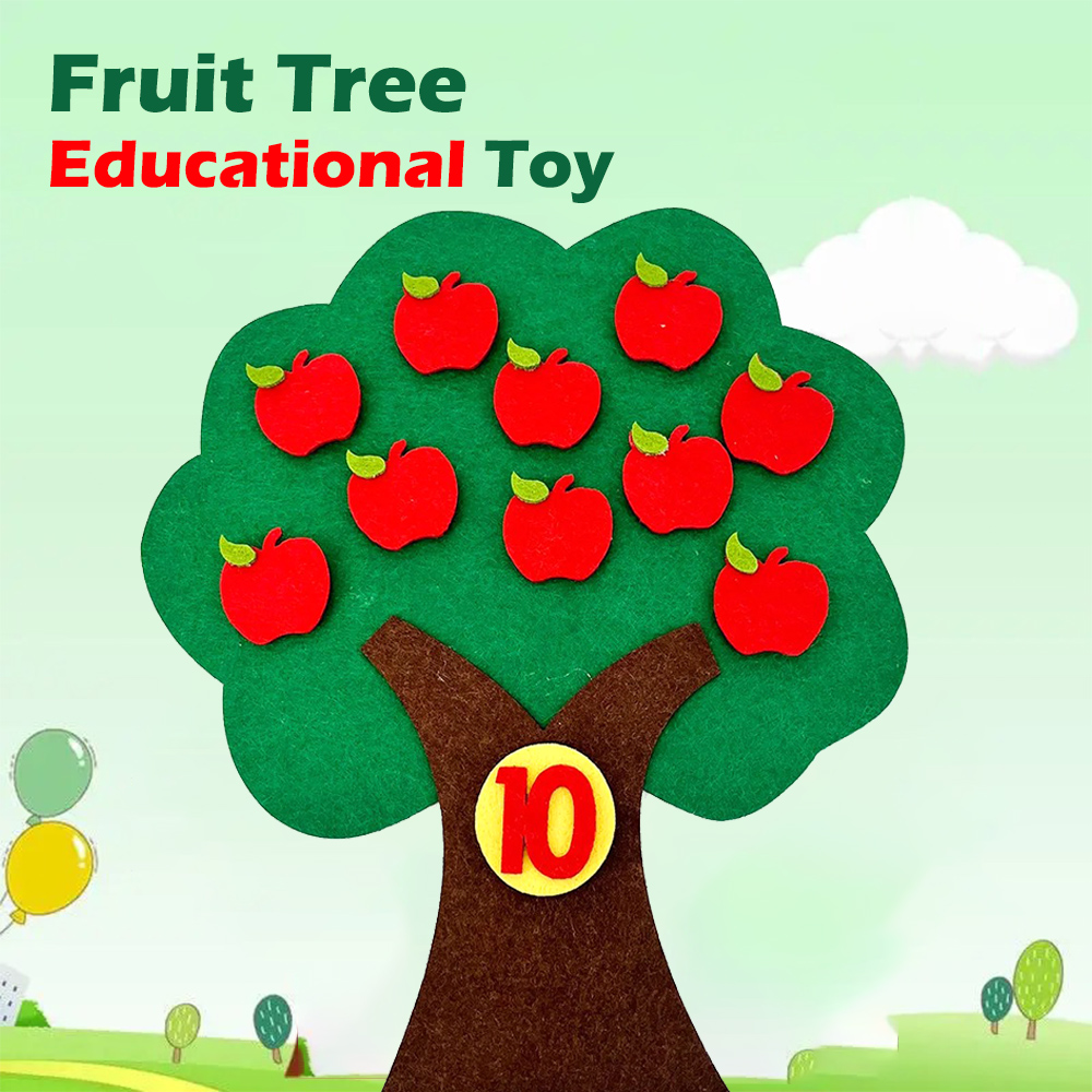 Montessori Meyve Ağacı Sayma O - Kids Education Number incelemesi ve fiyatı