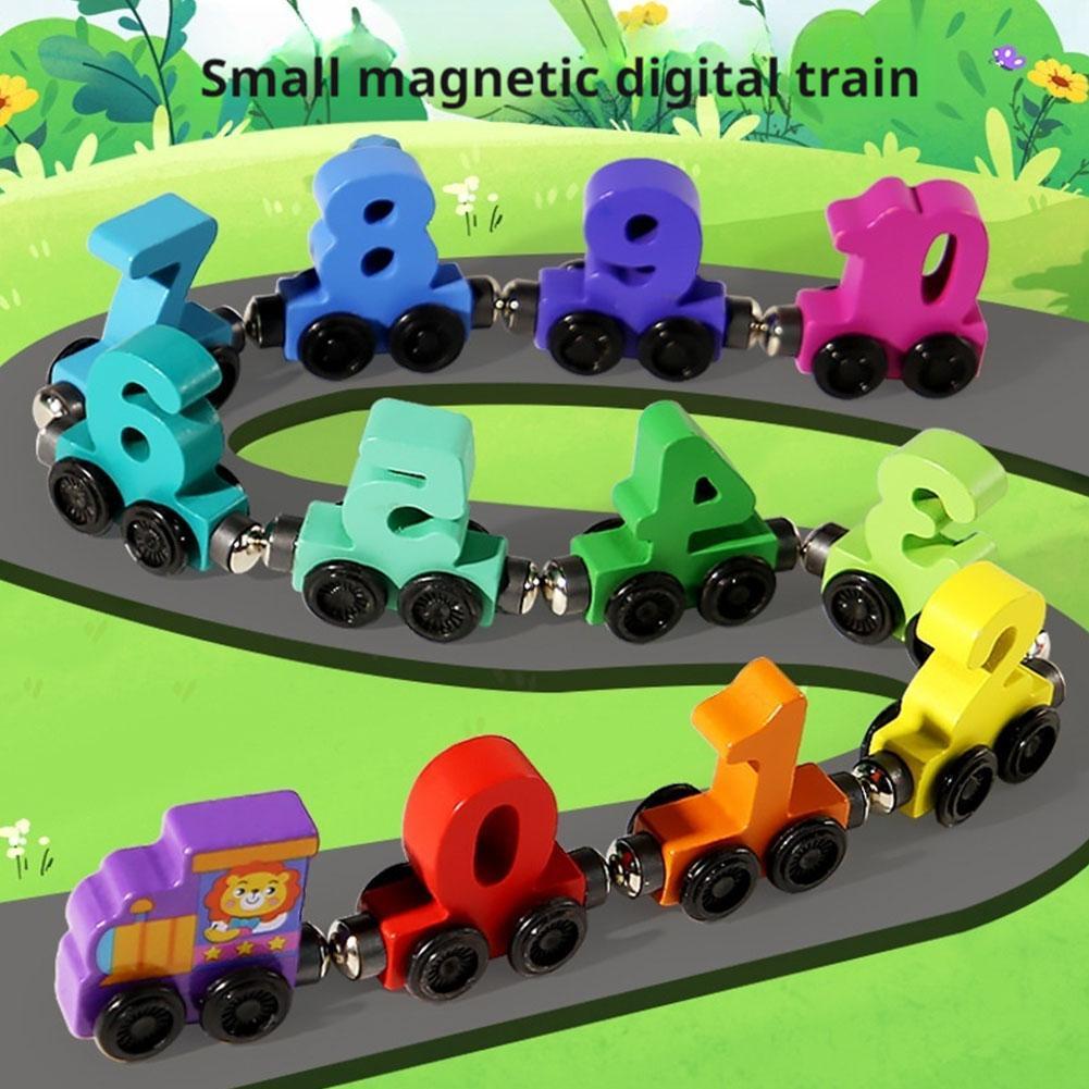 Ahşap manyetik numara tren set - Kids Education Number incelemesi ve fiyatı