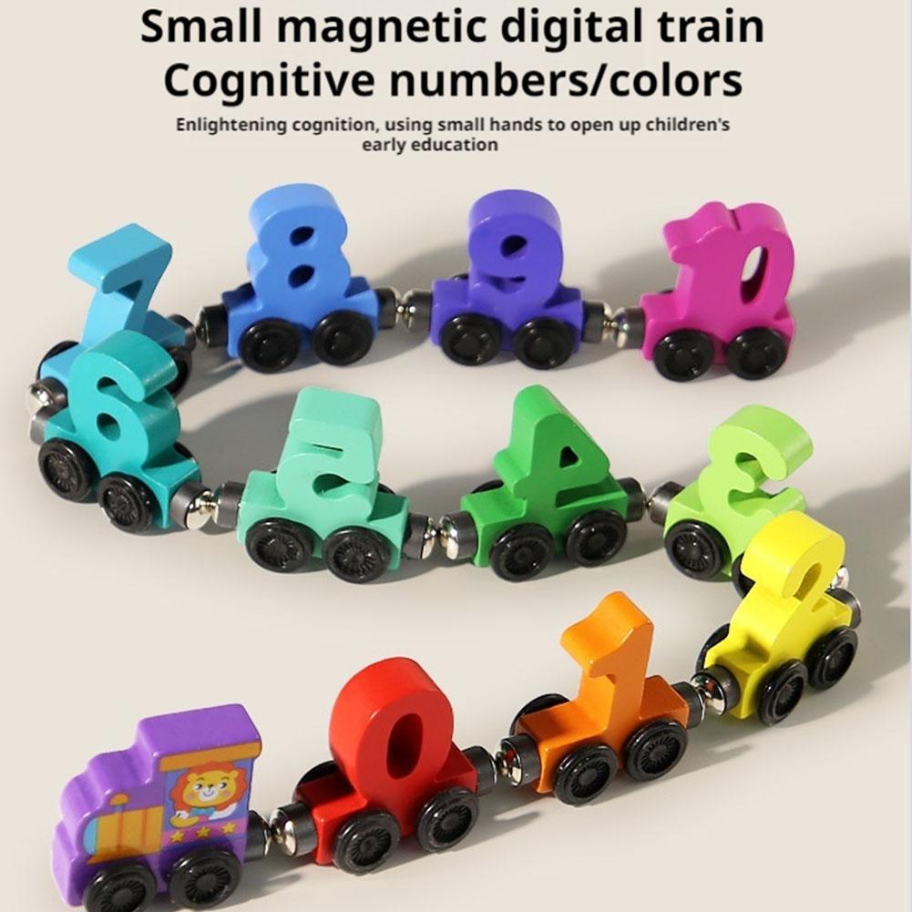 Ahşap manyetik numara tren set - Kids Education Number incelemesi ve fiyatı