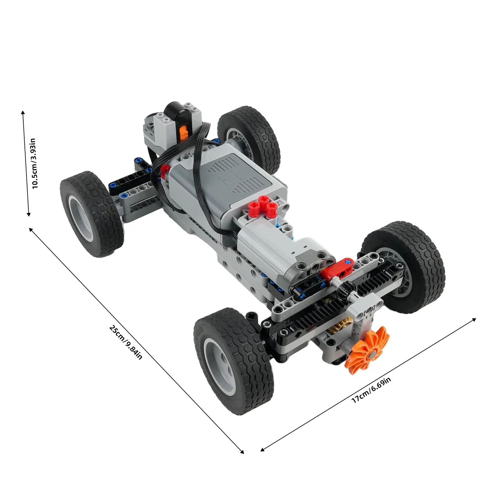 4WD RC Araba Şasi Elektrikli S - Lego Set Technic incelemesi ve fiyatı
