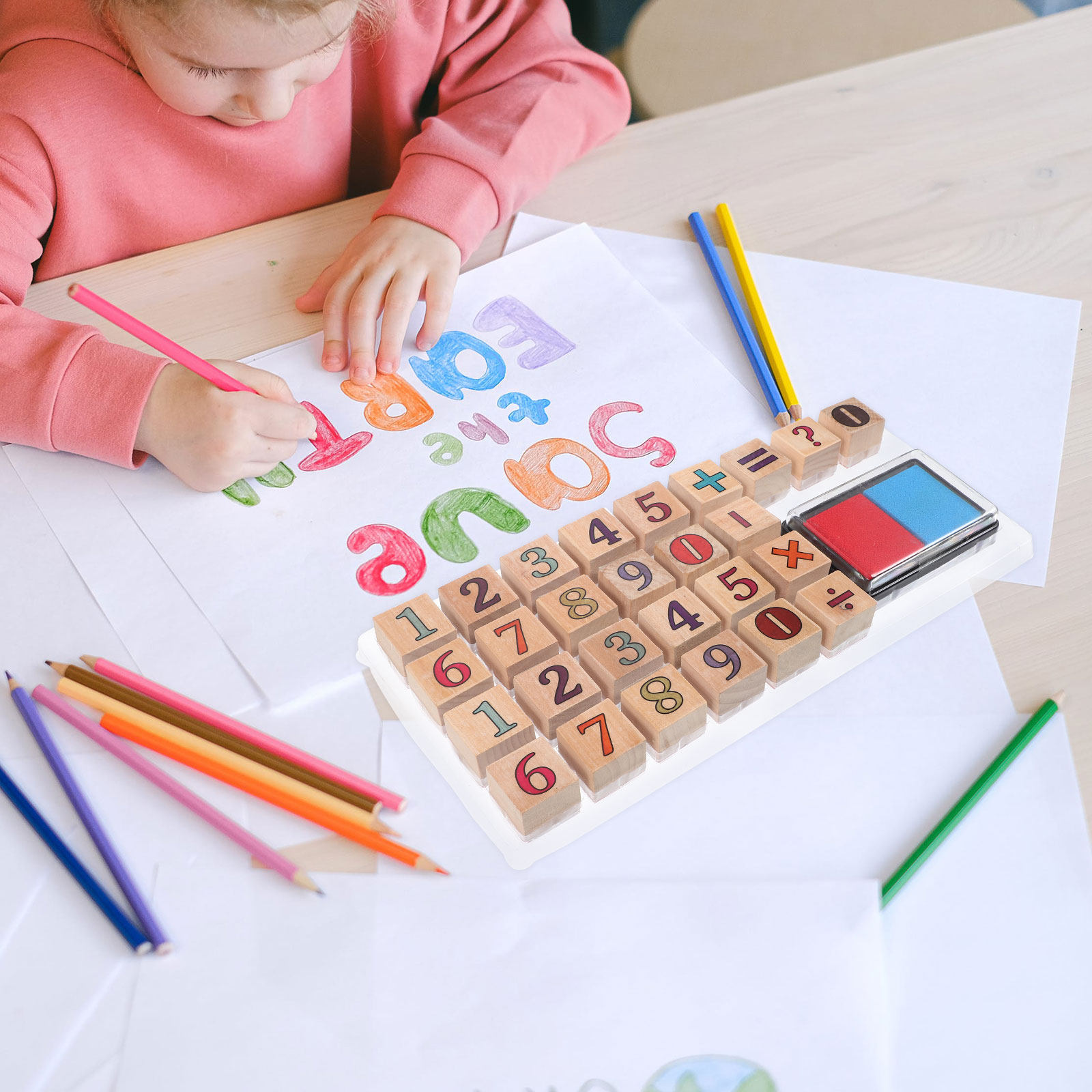 1 Adet Ahşap Sayı Damgası, Yar - Kids Education Number incelemesi ve fiyatı