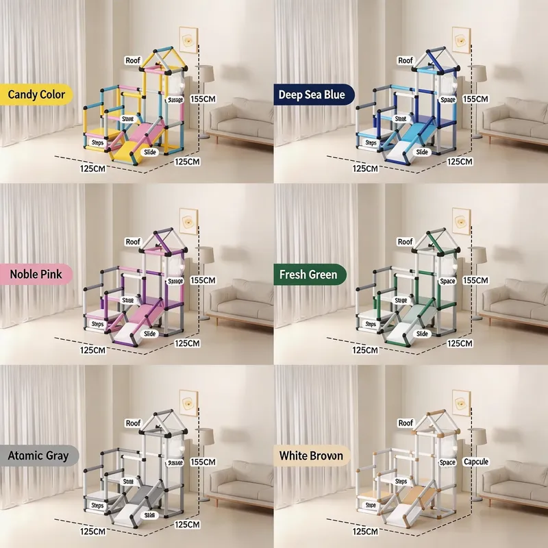 Ev İç Mekan Oyun Alanı Ekipman - Kids Education Youtube incelemesi ve fiyatı