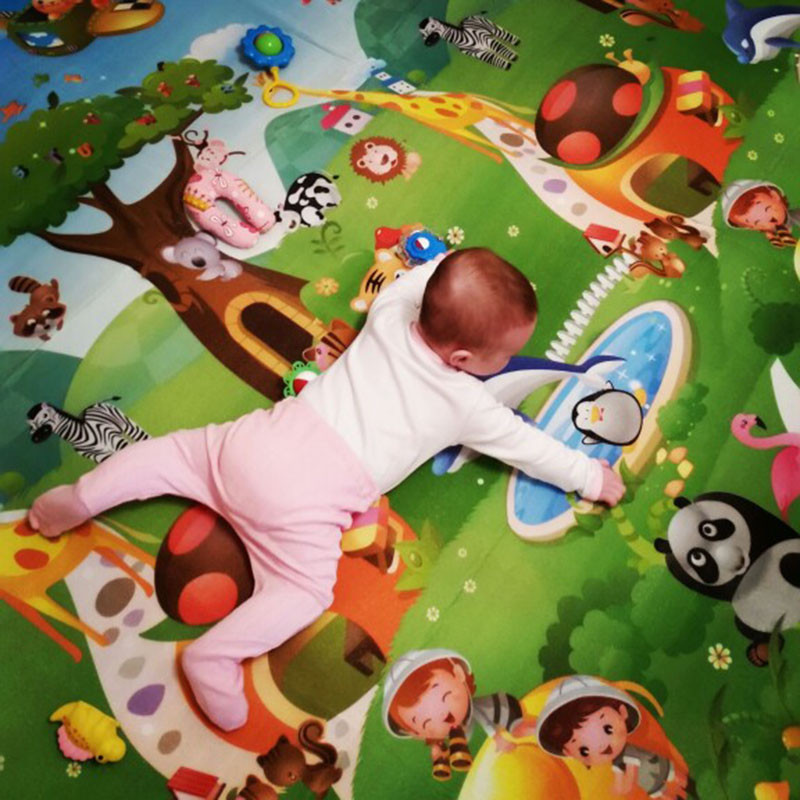Bebek oyun matı Çift Taraflı H - Kids Education Rug incelemesi ve fiyatı