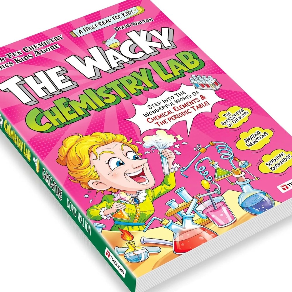 `The Wacky Chemistry Lab Engli - Kids Education Books incelemesi ve fiyatı