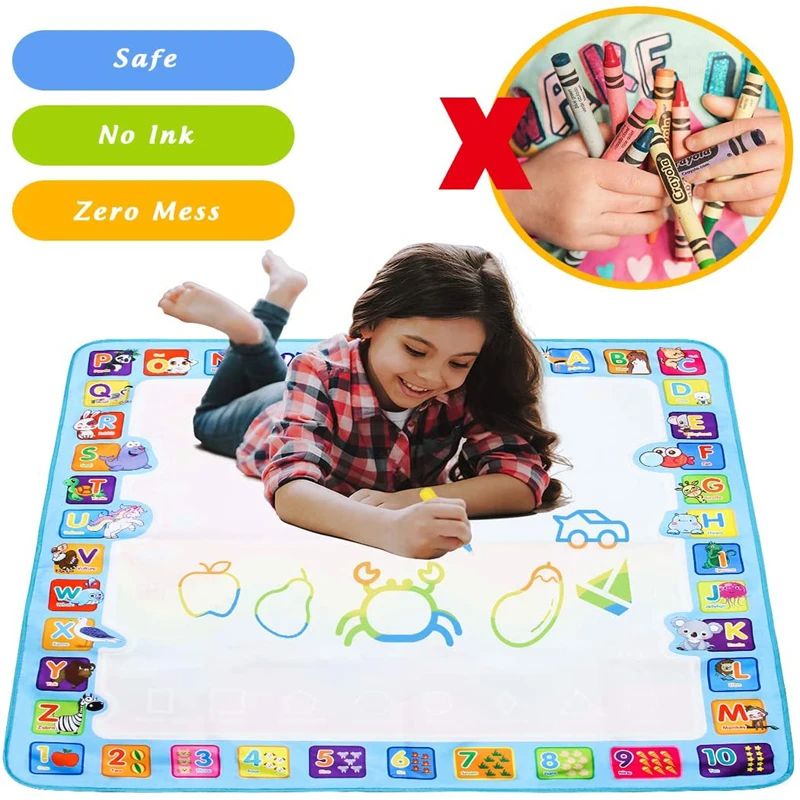 Coolplay Sihirli Su çizim matı - Kids Education Rug incelemesi ve fiyatı