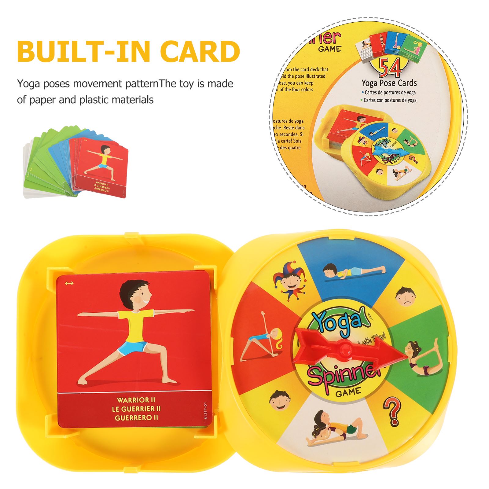 1 Takım Yoga Poz Oyunu Çocukla - Kids Yoga Education incelemesi ve fiyatı