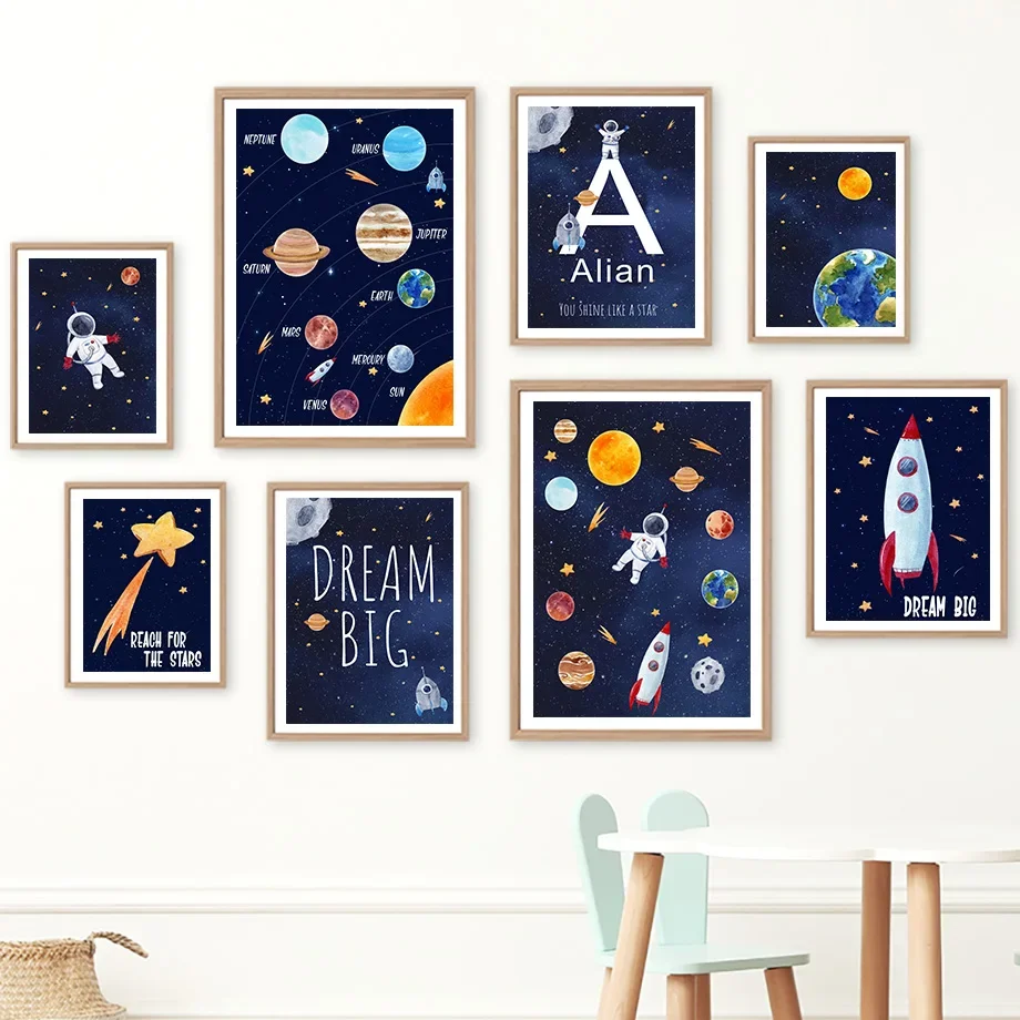 1 adet tuval boyama özel ad ço - Kids Education Name incelemesi ve fiyatı