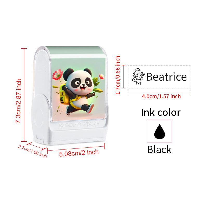 Customized Kids Engraved Stamp - Kids Education Name incelemesi ve fiyatı