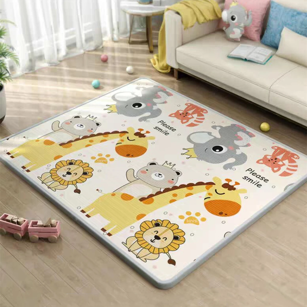 5 farklı boyutta seçeneği olan - Kids Education Rug incelemesi ve fiyatı